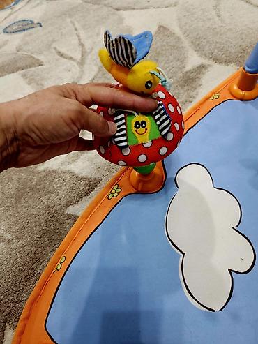 Другие игровые комплексы: Развивающий коврик с дугами и подвесными игрушками для малышей - — 8