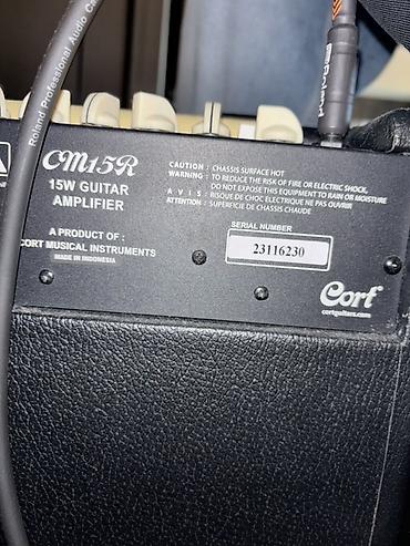 Gitara gücləndiriciləri: Cort CM15R elektrik gitara gücləndiricisi - Güc: 15W - Model: CM15R — 3