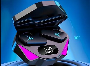 xbox wireless controller: Игровые беспроводные наушники TWS с футуристическим кейсом - — 3