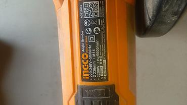 INGCO bucaqslı daşlayıcı (Angle Grinder) – Sənaye seriyası Model