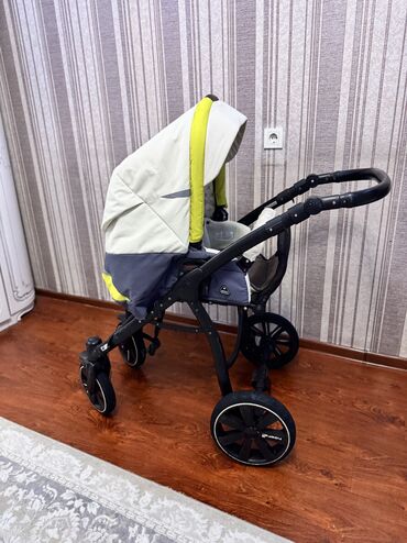 Коляски: Коляска, цвет - Желтый, Б/у — 6