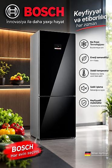 Elektronika: BOSCH soyuducu – Alman keyfiyyəti və innovasiya - No Frost — 1