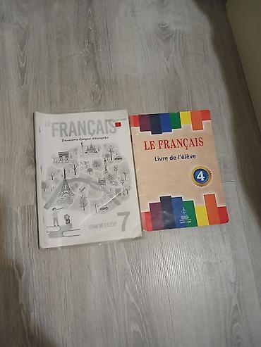 Fransız dili kitabları soldakı 3 manat sağdakı 4 manat İkisi biryerdə lalafo.az -da Fransız dili kitabları soldakı 3 manat sağdakı 4 manat İkisi biryerdə