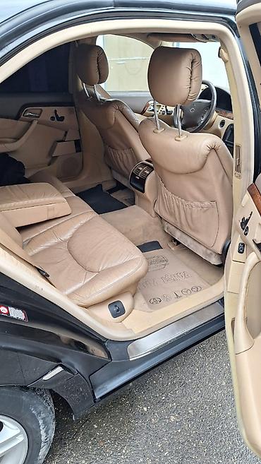 arxa most: Mercedes-Benz S-Class: 4.3 l | 2000 il Sedan — 4