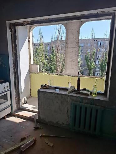 106: 1 комната, 37 м², Аламедин-1 мкр 106 серия, 7 этаж, Требуется ремонт — 2