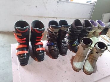 лыжные ботинки: Лыжные ботинки- состояние нормальное, г. Каракол, 42 41 . Цена