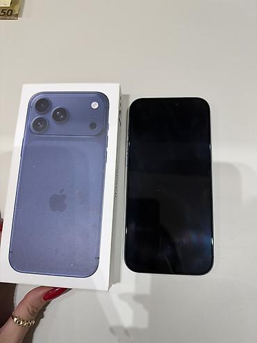 IPhone 17 Pro Max, 512 GB, Mavi, Face ID lalafo.az -da IPhone 17 Pro Max, 512 GB, Mavi, Face ID