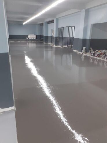 Döşəmə işləri: Epoksi pol (epoxy floor) tətbiqi xidməti Təyinat: - Avtodayanacaq və — 5