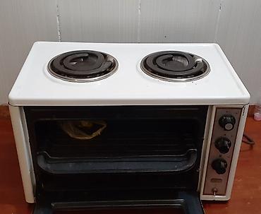 mini pec: Elektrik mini soba və iki gözlü plitə (üst-üstə kombinə model) - Üst — 3