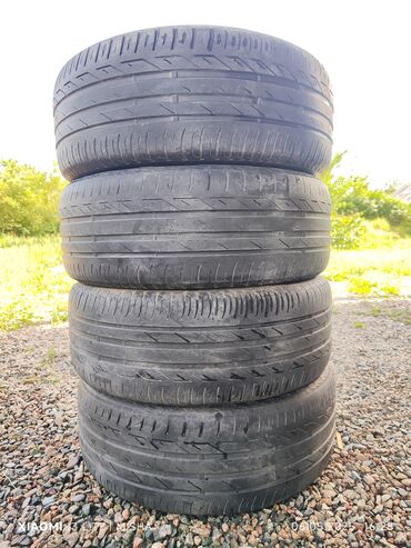 bridgestone бишкек: Шиналар 215 / 55 / R 17, Жай, Колдонулган, Комплект, Жеңил унаалар, Bridgestone