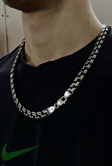 Серебряные цепочки: Цепочка, Проба 960, Мужские, Новый — 8