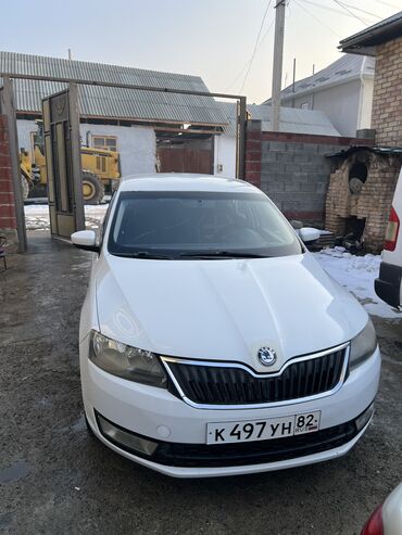 шкода рафит: Skoda Rapid: 2017 г., 1.6 л, Механика, Бензин, Хэтчбэк