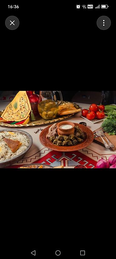 doner eti: Ləzzətli Azərbaycan mətbəxi: yarpaq dolması və südlü-qatıqlı sousla — 1