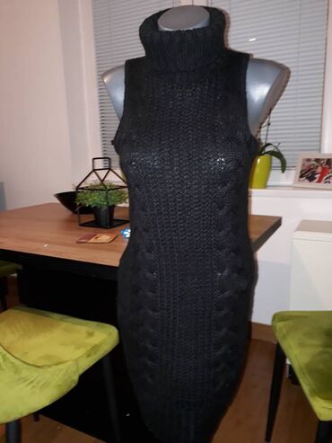 dux haljine: Terranova pletena haljina-rolka bez rukava,prelepo stoji