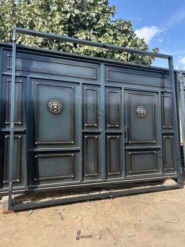 Həyət darvazaları: Darvazalarin seyf qapilarin satisi. KREDİTLE VEYA NEGD SATIŞ ÜNVAN — 24