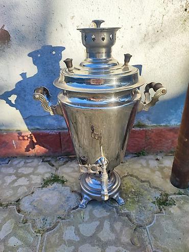 Samovarlar: İşlənmiş Od Samovar, 7 l, Ünvandan götürmə — 6