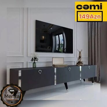 Rəflər: Yeni, Düz TV altlığı, Polkasız, Laminat, Rusiya