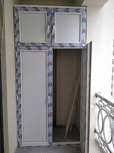 пластиковые трубы: Sifarişlə plastik şkaflar, rəflərdə də tikirik. Balkon, blok, açıq — 2