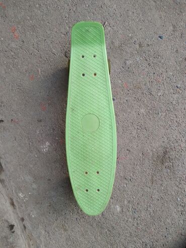 детский електромобил: Пениборт зелёный (скейт)