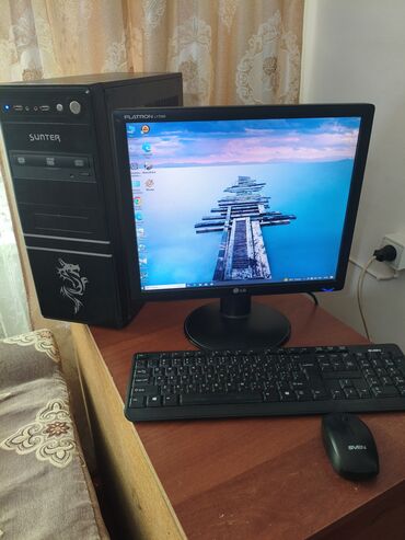комптер: Компьютер, ядер - 2, ОЗУ 16 ГБ, Для несложных задач, Б/у, Intel Core i3, HDD + SSD