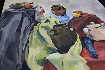 Stilske umetničke slike: SLIKA MRTVA PRIRODA, IMPRESIONIZAM, AKRIL NA KARTONU, 70X100 | Slika — 6