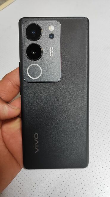 vivo x100 pro цена в бишкеке: Vivo V29, Колдонулган, 256 ГБ, түсү - Кара, 2 SIM