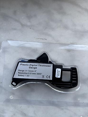 Alətlər: Rəqəmsal qalınlıq ölçən (Plastic Digital Thickness Gauge) - Ölçü — 2