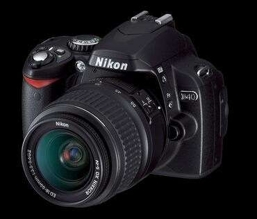 işlenmiş qaz: Nikon D40 modelidir.İkinci əldir.tam işlək vəziyyətdədir.Üzərində