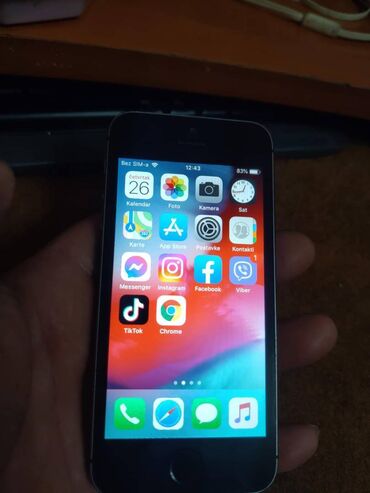 iphone 12 pro polovan: Apple iPhone iPhone 5s, 16 GB, Black, Fingerprint