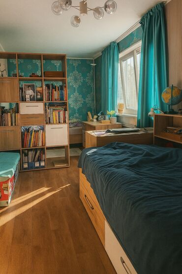 квартира за 10 тысяч в месяц: 3 комнаты, 60 м², 104 серия, 1 этаж, Евроремонт
