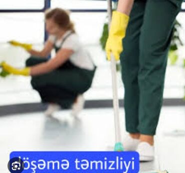 Ev personalı və təmizlik: Salam.Temizlik isinen məşğulam qiymet razılaşma yolu ilə işimnen razı