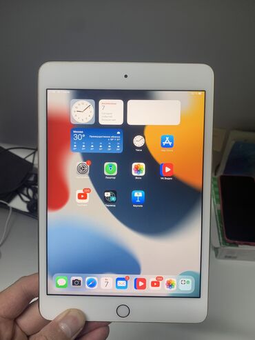 ipad 6 мини: Планшет, Apple, память 16 ГБ, 7" - 8", Wi-Fi, Б/у, Классический цвет - Золотой