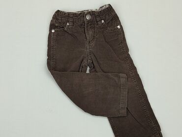 cienkie jeansy z wysokim stanem: Spodnie jeansowe, Lupilu, 12-18 m, stan - Dobry