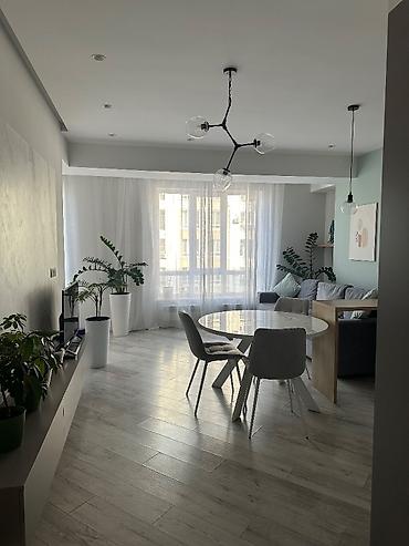 osh flat: 2 комнаты, Уметалиева/Фрунзе Собственник, Без животных, от 6 месяцев, С мебелью полностью — 2