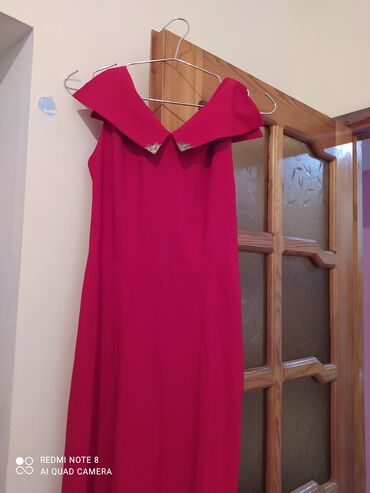 qırmızı don: Вечернее платье, Макси, M (EU 38)