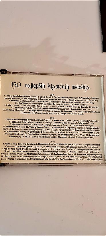 harmonika 96 basova: ☆ Na prodaju 150 najlepših klasičnih melodija – komplet 6 CD sa — 10