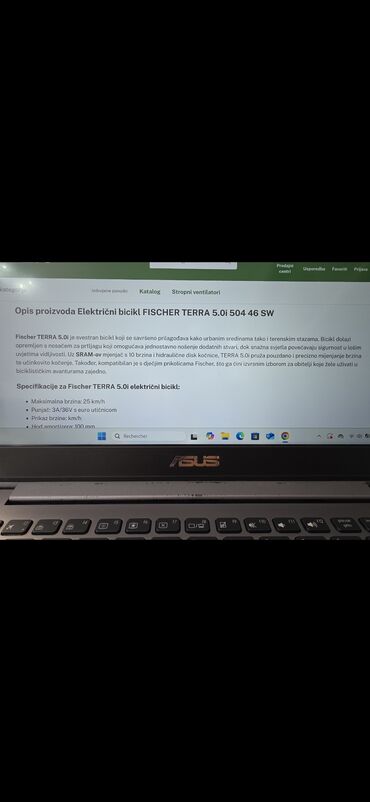 Bicikli za odrasle: E-bicikl TERRA 5.0i H46 (2022) - Električni motor 250 W - Težina — 11