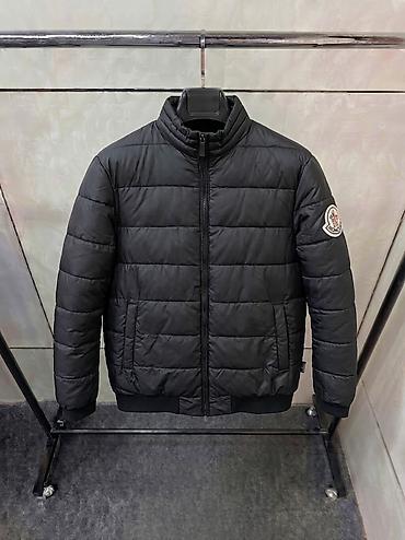 пуховик из италии: Moncler Мужская зимняя куртка Размер: L Цвет: Чёрный Состояние — 1