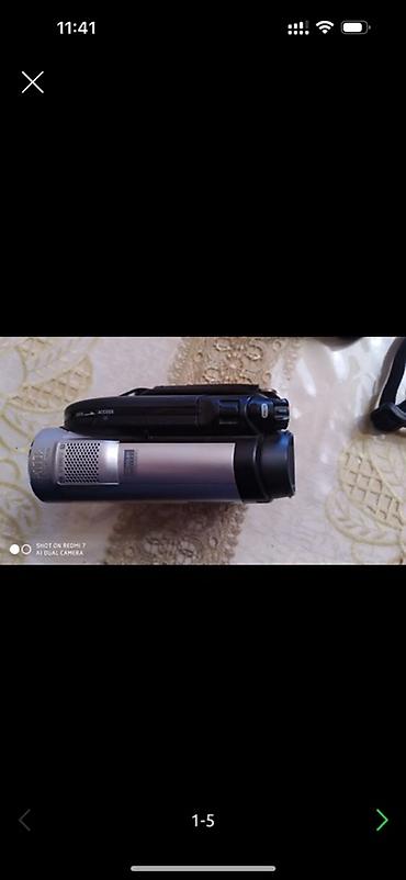 Видеокамеры: Sony Handycam DVD videokamera + aksesuarlar Gence şeheri Aşağı yeri — 1
