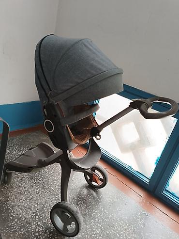 Коляски: Детская прогулочная коляска с дождевиком и москитной сеткой - — 8