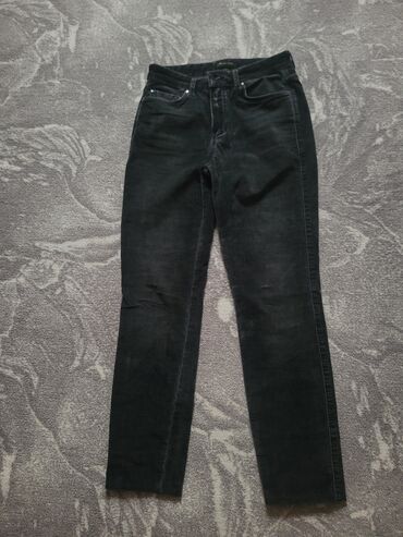 массимо дутти: Мужские джинсы, S (EU 36), Massimo Dutti, Б/у, цвет - Черный, Самовывоз