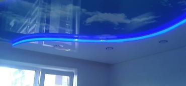 Натяжной потолок: Натяжной потолок Матовое, 3D потолки, Глянцевое Демонтаж, Гарантия, Монтаж — 9