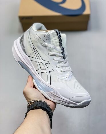 кроссовки для волейбол: Кроссовки, 40, 40.5, 41, Asics, Новый, цвет - Белый, Самовывоз, Платная доставка