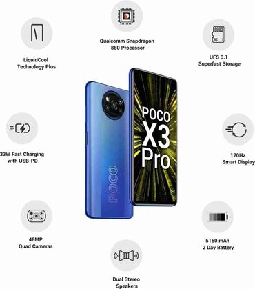 realme gt 5 pro цена в бишкеке: Poco X3 Pro, Колдонулган, 128 ГБ, түсү - Кара, 2 SIM