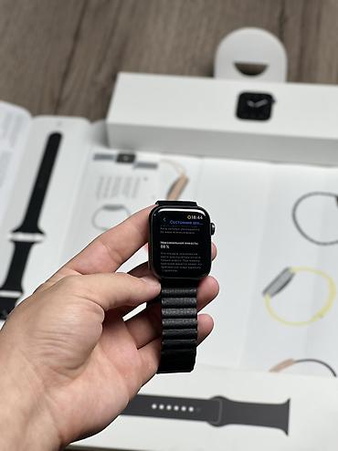 Спортивные часы: Спортивные часы часы, Apple (Apple Watch), Таймер и секундомер, Шагомер, Оригинал, Синхронизация с другими устройствами, Унисекс, Б/у — 3