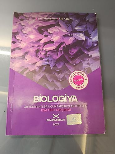 Biologiya 11-ci sinif, 2024 il, Pulsuz çatdırılma