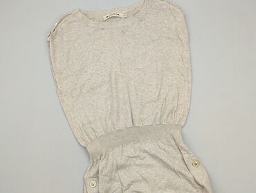 beżowa eleganckie bluzki: Блуза жіноча, S, стан - Хороший