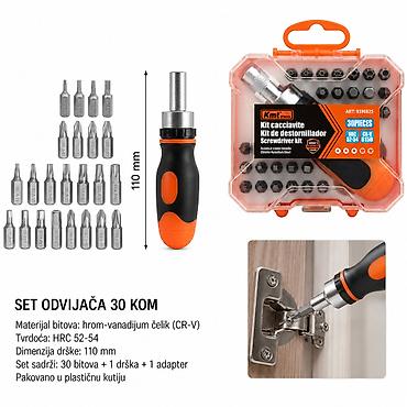 KMT 30 sigurnosni čekić dvostrani račni ključ gedora set 9369043 KMT