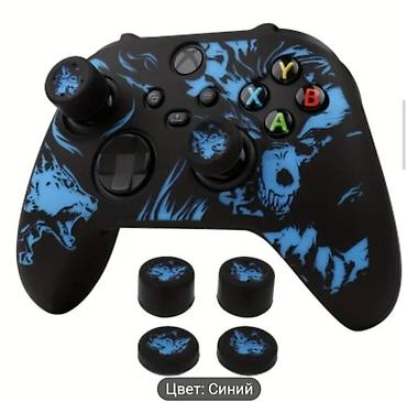 nintendo controller: Силиконовый чехол для геймпада Xbox One/Series X/S с рисунком. Он — 3
