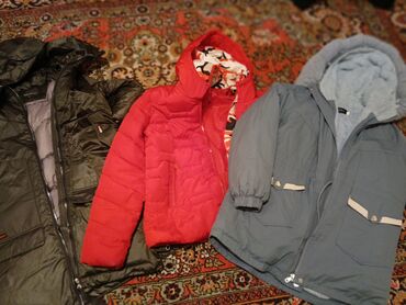 демисезонные куртки с капюшоном: Dəri kurtka, Bershka, M